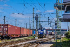 Güterumschlag in Rheinhausen